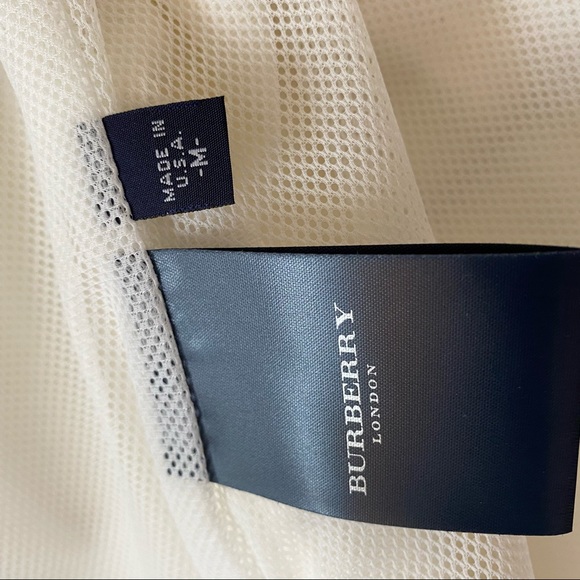 Burberry white cotton jacket - size medium - Picture 4 of 6